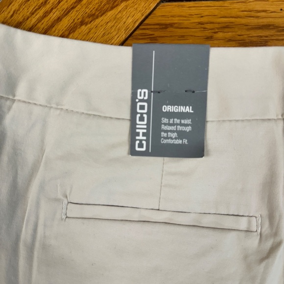 *CHICO'S* Salt Wash Cataline Capri Pants NWT Size 12 - Picture 5 of 10